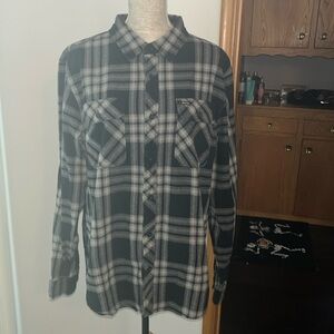 Brixton
Bowery Black/Charcoal - Shirt Bowery Flannel Shirt size XL